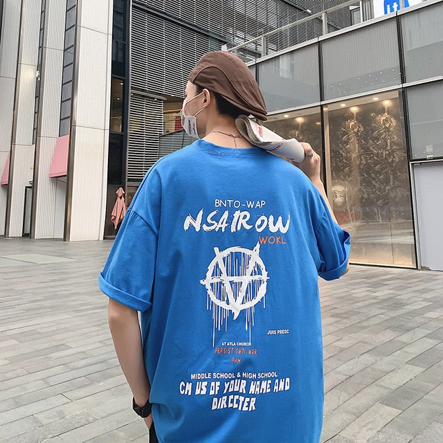 Men's tshirt Summer Harajuku Cool Unisex Short Sleeve tshirt Funny Printed Streetwear Plus size T-shirt cool street style-6