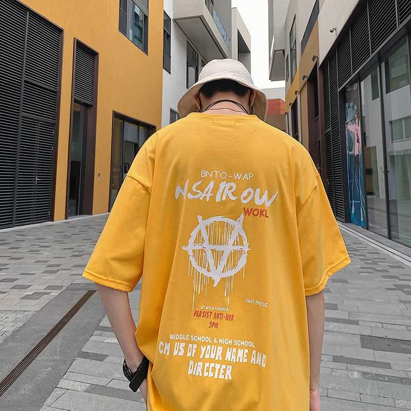Men's tshirt Summer Harajuku Cool Unisex Short Sleeve tshirt Funny Printed Streetwear Plus size T-shirt cool street style-3